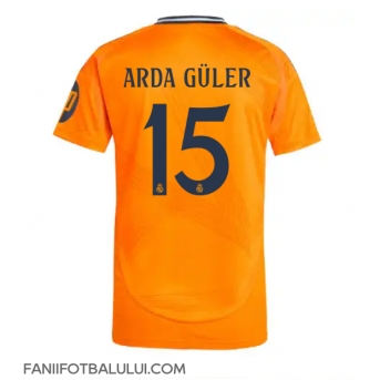 Real Madrid Arda Guler #15 Tricou Fotbal Replică 2024-25 Barbati Deplasare